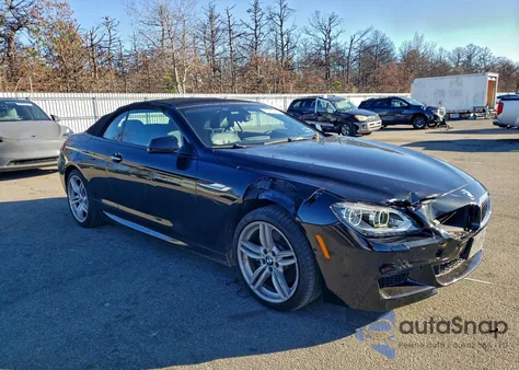 2014 BMW 640 Xi z USA, uszkodzony, nr VIN WBAYP5C57EDZ28162